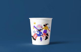 样机 纸杯图片