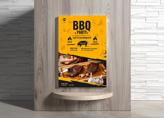 烧烤海报图片