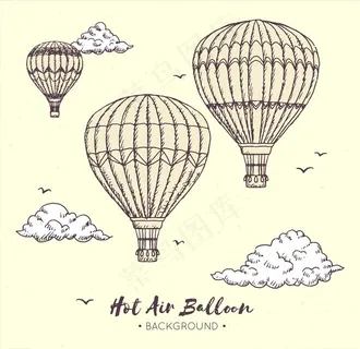热气球图片