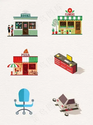 房屋商店建筑物图片