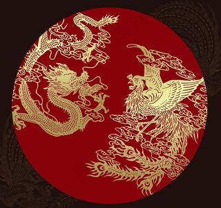 古装龙凤素材图片