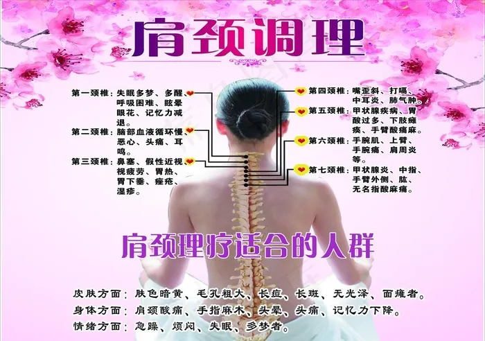 肩颈护理图片(3543X2598(DPI:100))psd模版下载