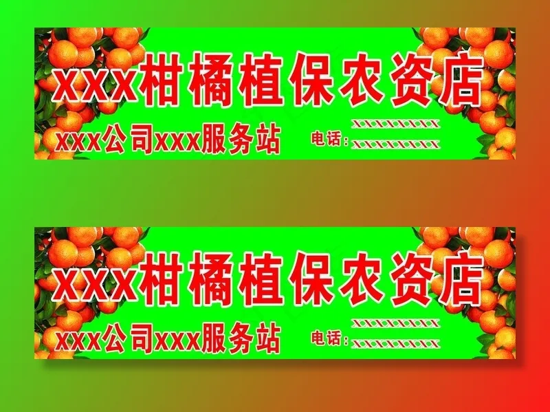 柑橘  沙糖桔图片cdr矢量模版下载