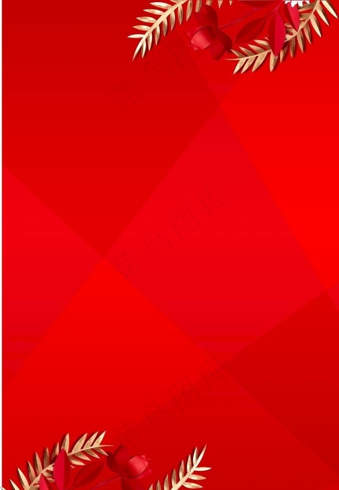 红色背景图片