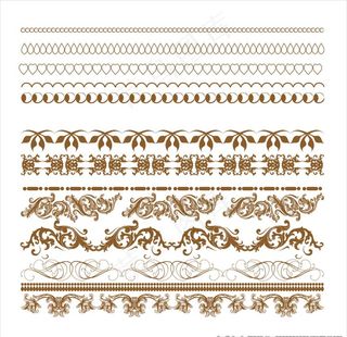 欧式花边图片