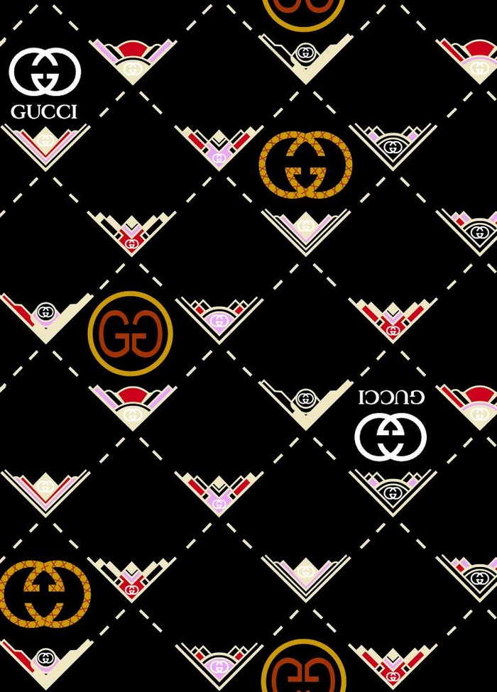 大牌古琦格子图片