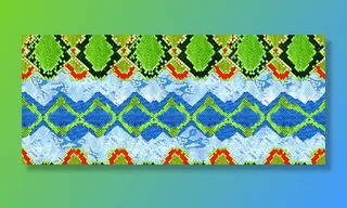 回位 拼接 数码印图片