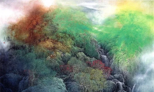 山水画图片 山水画图片