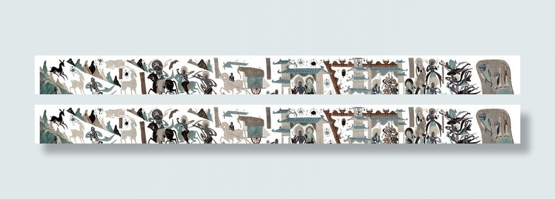 窟鹿王本生图图片