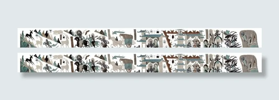 窟鹿王本生图图片