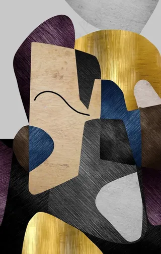 抽象装饰画图片