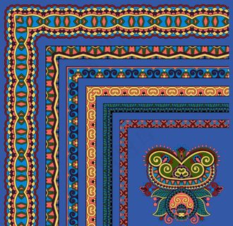 华丽边框花纹图片