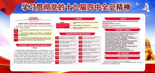 十九届四中全会图片