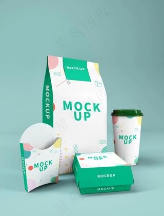 炸鸡包装盒样机图片