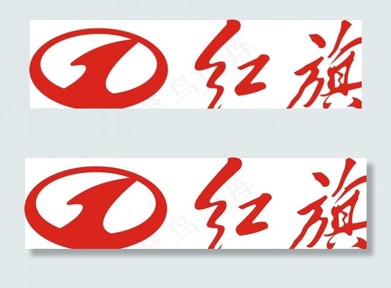 红旗LOGO图片cdr矢量模版下载