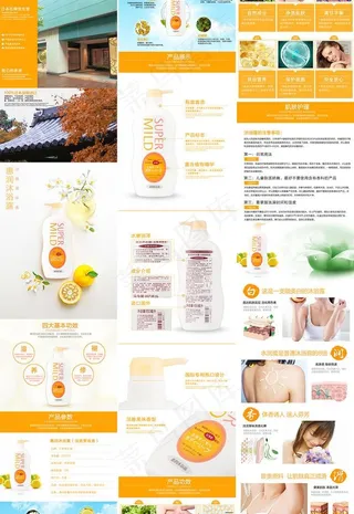 沐浴露详情（替换文字图片即可）