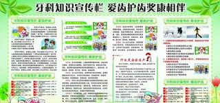 牙科知识宣传栏图片