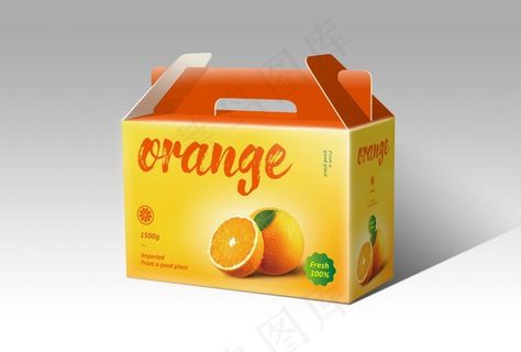 水果礼盒样机图片