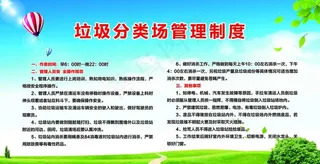 垃圾分类管理制度图片