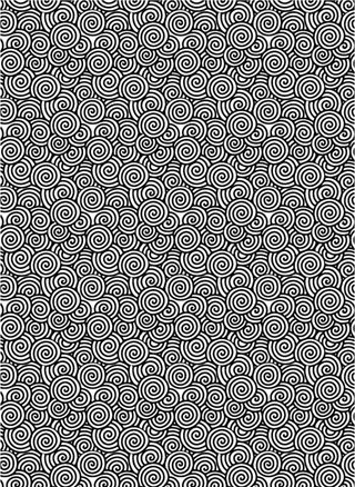 中国风古典螺旋水波背景矢量底纹图片