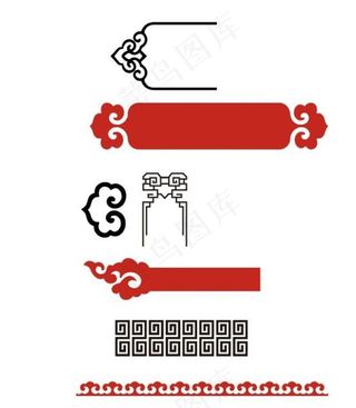 中国古典传统边框装饰图片