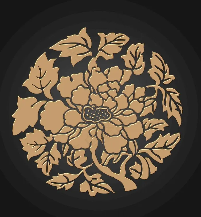 植物纹理图片psd模版下载