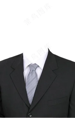 西服模板图片