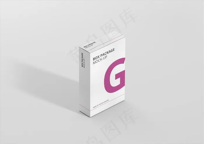 纸盒包装vi样机效果图智能贴图图片(3800X2800(DPI:72))psd模版下载