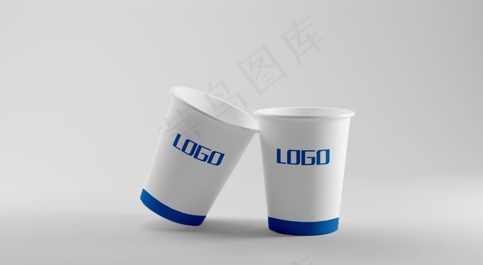 纸杯样机图片psd模版下载