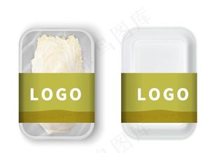 农产品包装盒蔬菜盒子样机图片