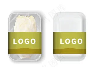 农产品包装盒蔬菜盒子样机图片