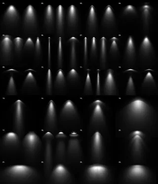 
                    IES射灯大全图片
            