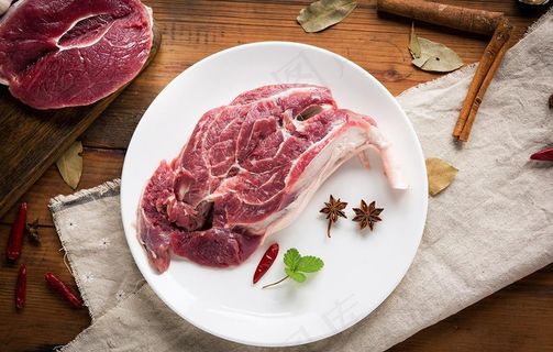 新鲜的牛肉图片