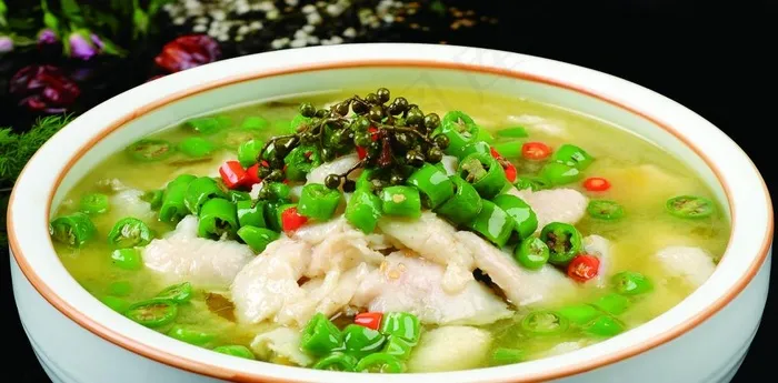 酸汤龙利鱼图片