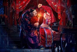 员外娶媳妇儿图片