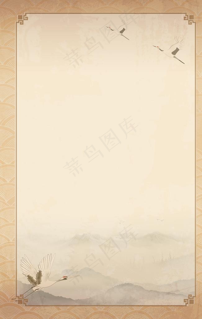 中国风背景图片(3545X5315(DPI:300))psd模版下载