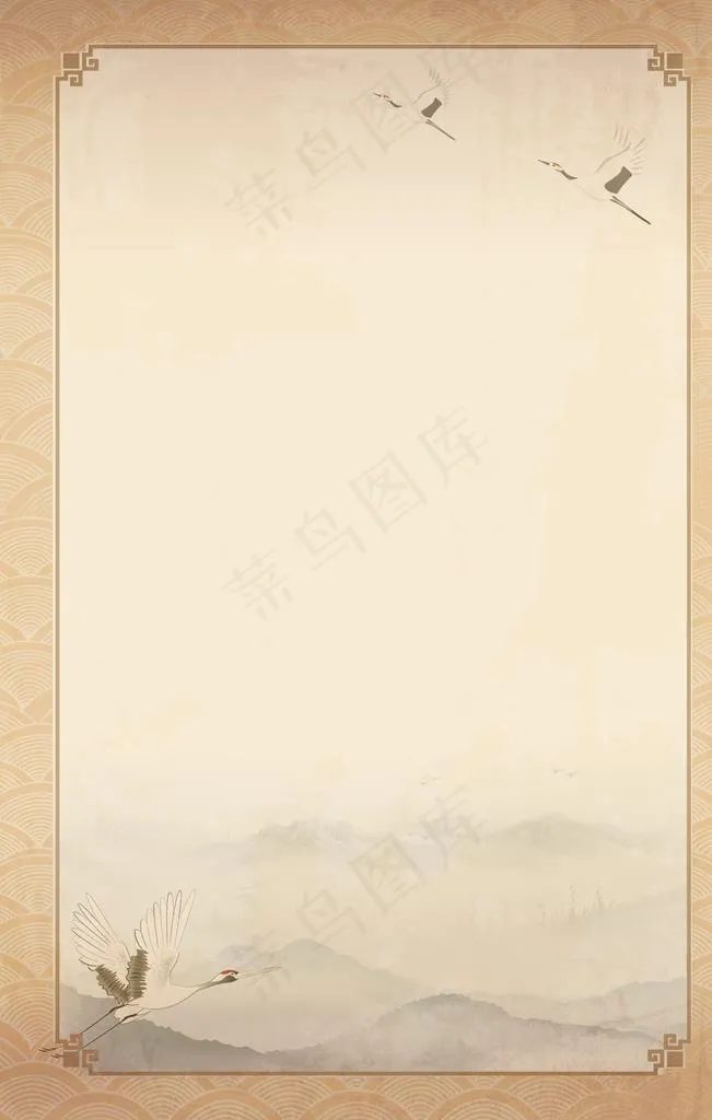 中国风背景图片(3545X5315(DPI:300))psd模版下载