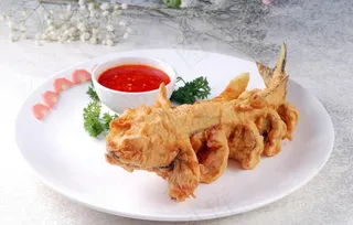 新派脆鱼皮图片