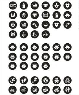 婴儿用品图标图片