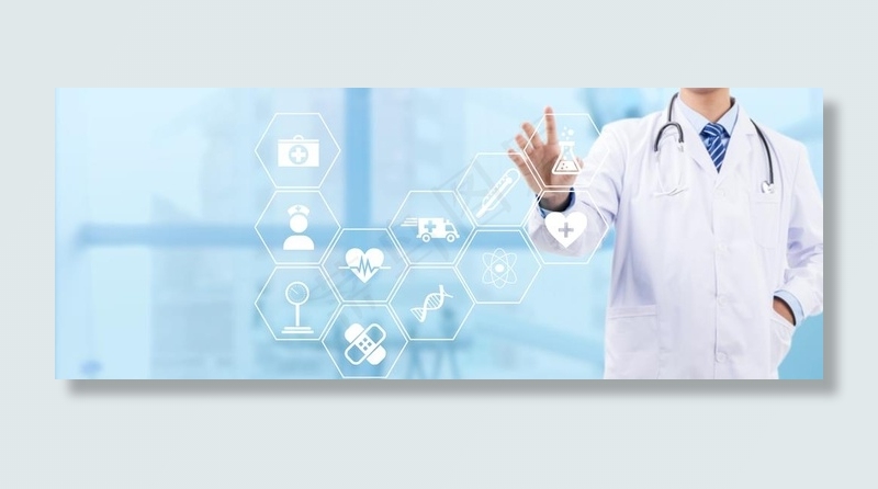 医生医疗科技背景图片