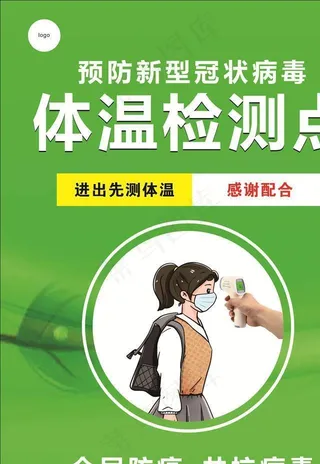 体温检测点图片