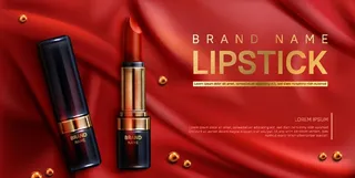 国际化妆品海报口红图片
