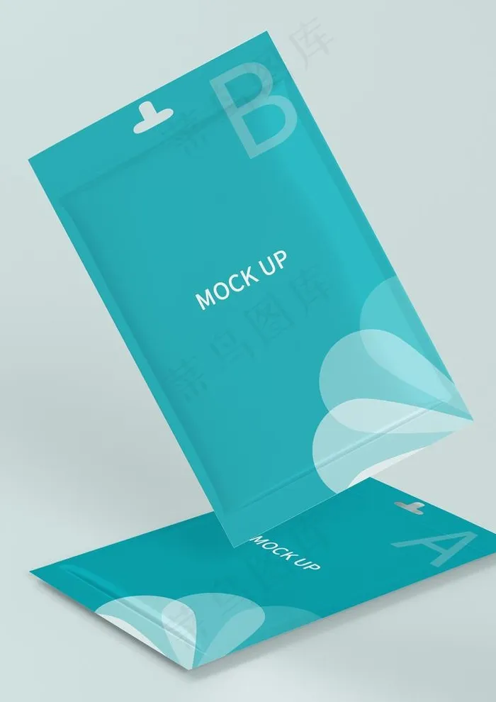 口罩包装样机图片(2048X2774(DPI:300))psd模版下载