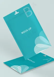 口罩包装样机图片