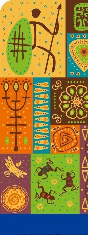 原始图腾素材矢量手机壳图片