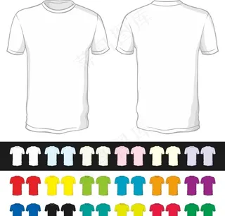 t恤 圆领t恤 沙滩t恤 夏装图片