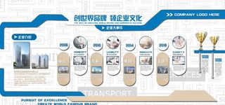 企业文化墙图片