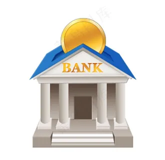 扁平银行图片