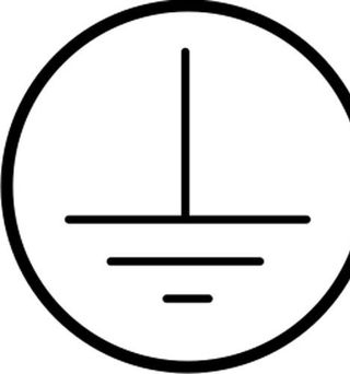 接地标志 接地矢量图片