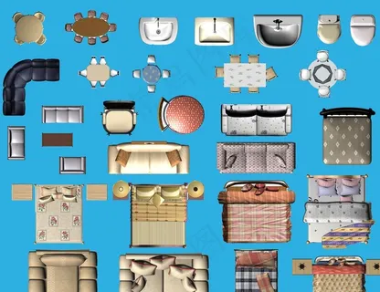 室内设计平面素材图片 室内设计平面素材图片